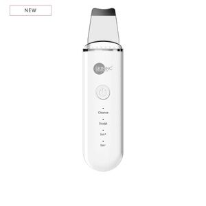 Skin Inc White Ultrasonic Skin Spatula - Deep Cleanse & Sculpt